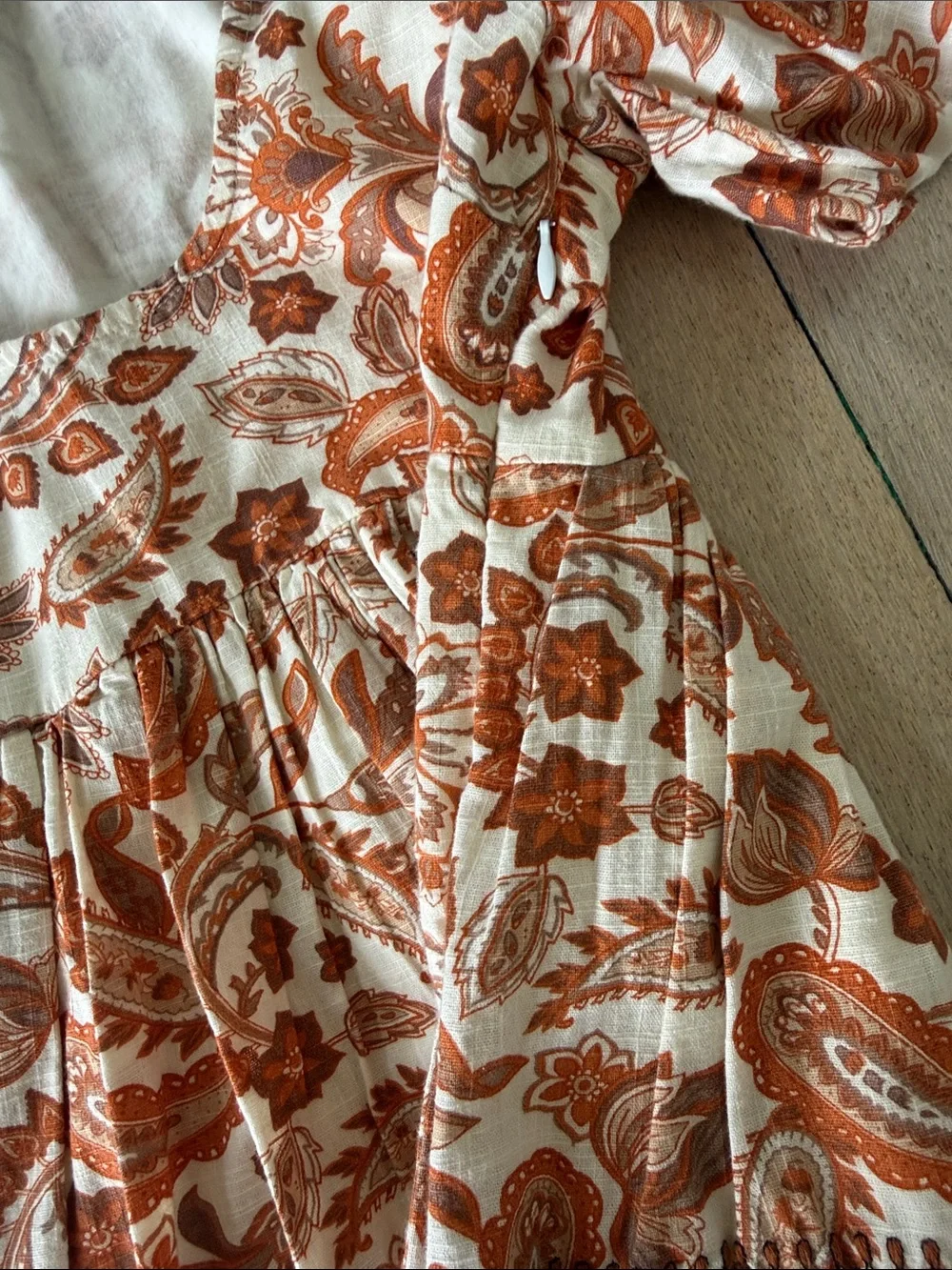 Anthropologie Puff Sleeve Baby doll Blouse XXS